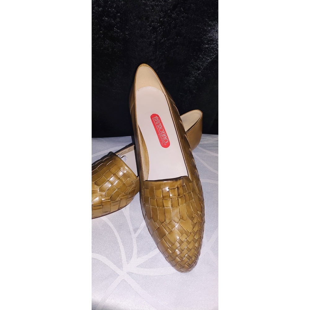 Bandolino Gesta Fatigue Flat Shoes Size 8.5M NEW Made In Italy - Picture 3 of 5